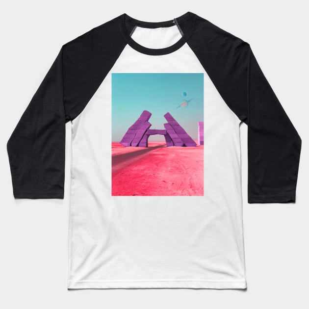 Desolation Baseball T-Shirt by danielmontero